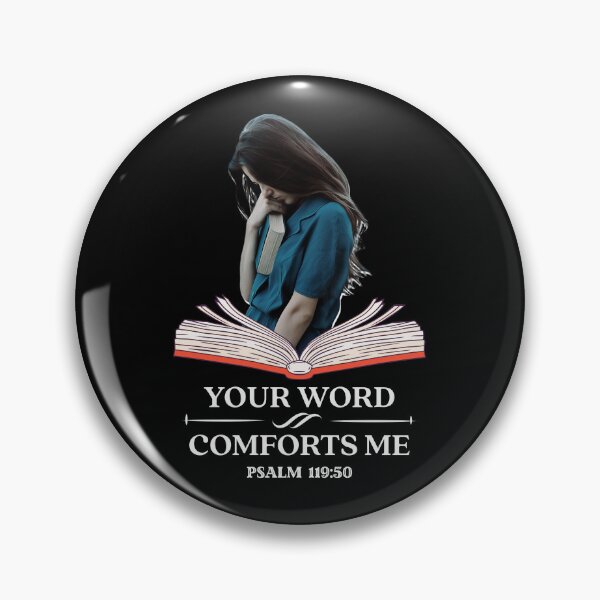 Item preview, Your Word Comforts Me Psalm 119 Verse 50 | Bible | Scriptures | Christian | Gospel |  designed and sold by MJDezigns.