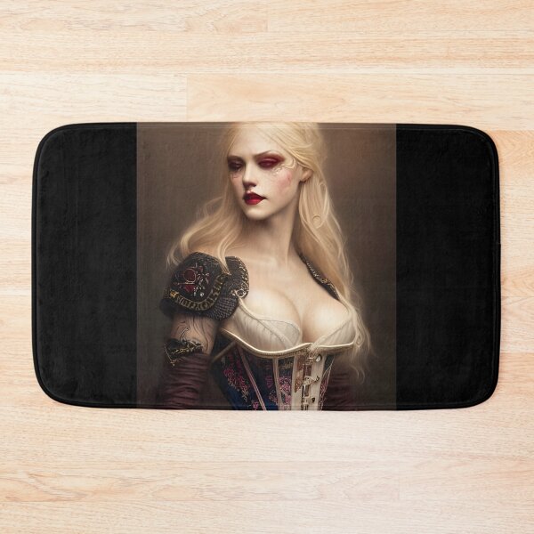 Item preview, Sexy Blonde Vampire Corset Dress Alluring Dark Beautiful Artwork designed and sold by Eliteijr.
