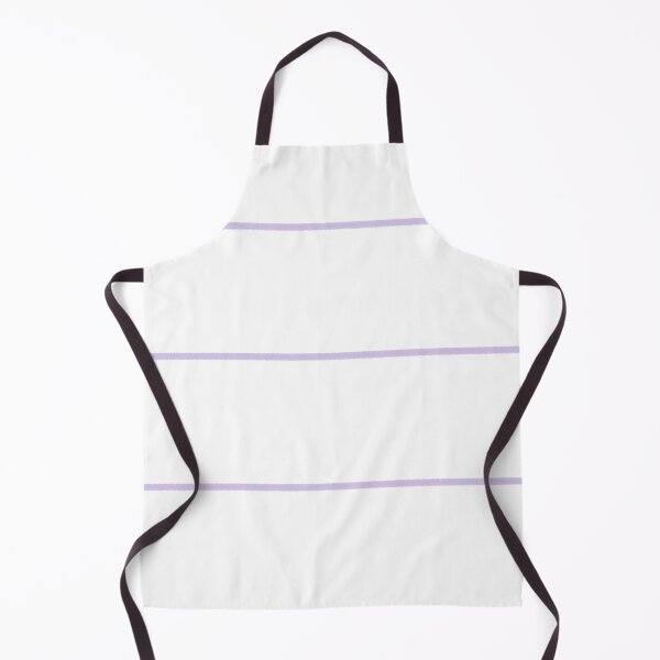 Item preview, Pastel Purple White Horizontal Stripe Pattern Pairs 2023 COTY Digital Lavender 134-67-16 designed and sold by ColorOfTheYears.
