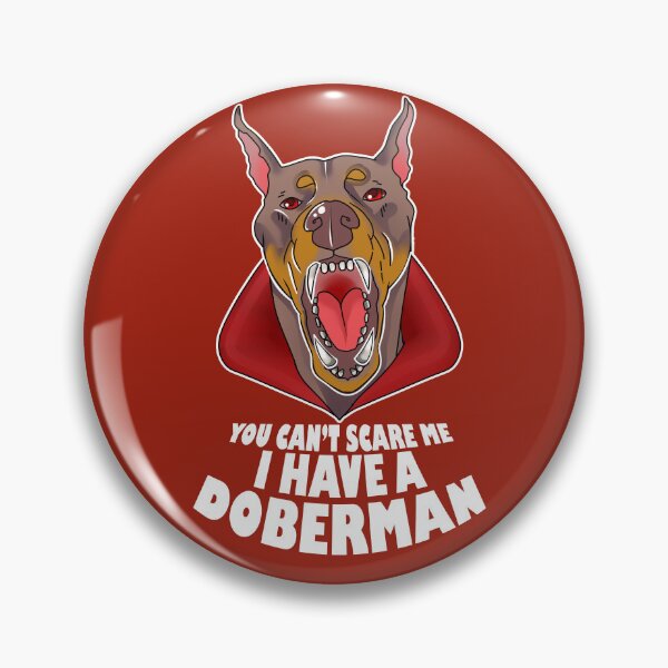Item preview, Chocolate Doberman Vampire Halloween designed and sold by FreshToxinn.