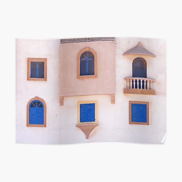 5 windows and a balcony Poster