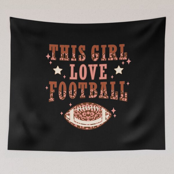 Item preview, Fall Girl Love Football designed and sold by onzpacesdesign.