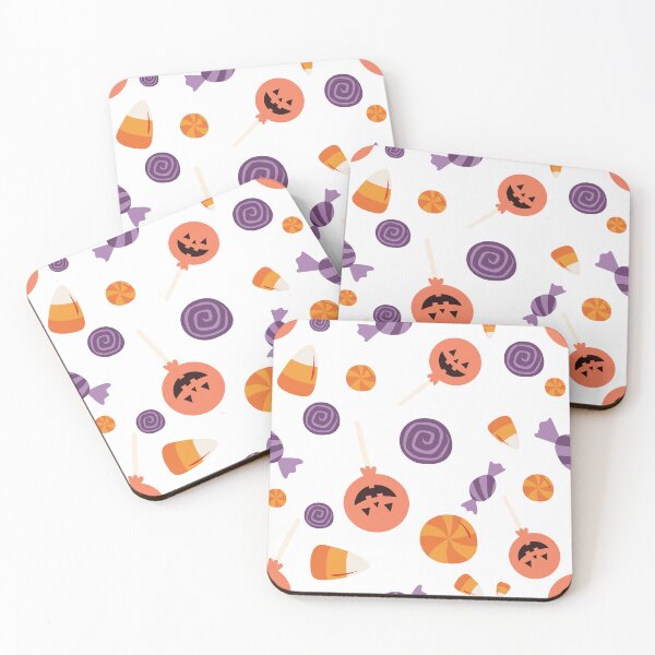 Item preview, Cute Halloween Trick Or Treat Candy Pattern designed and sold by ANZI-Shop.