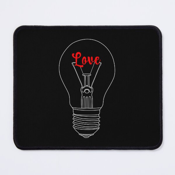 Item preview, Light bulb love - white designed and sold by Cosmateus.