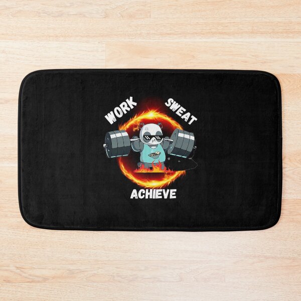 Item preview, panda gym grinding hard designed and sold by Season's  Store.