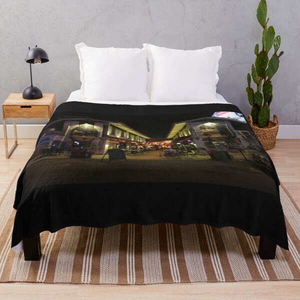 Item preview, Blurry view into a Coffee shop area with street art designed and sold by kall3bu.