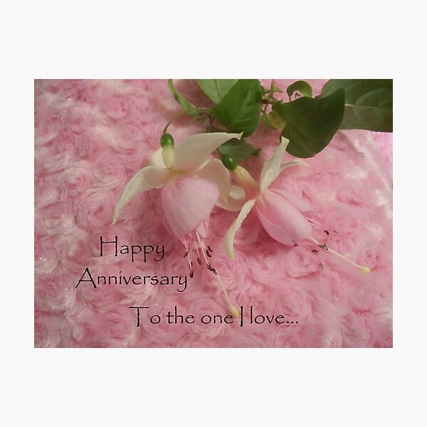 Item preview, Happy Anniversary designed and sold by Coloursofnature.