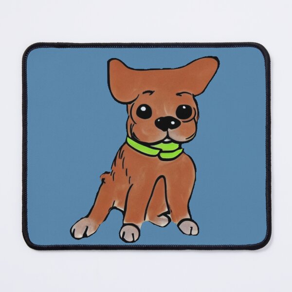 Item preview, Little brown cartoon doggy designed and sold by ODINDISA.