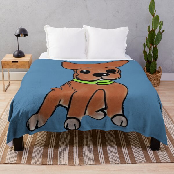 Item preview, Little brown cartoon doggy designed and sold by ODINDISA.