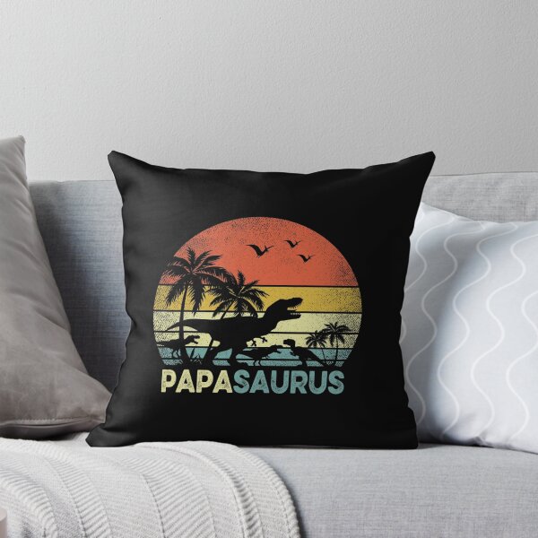 Item preview, Papa Dinosaur Papasaurus 3 Three kids Father's Day designed and sold by quietcongresspe.