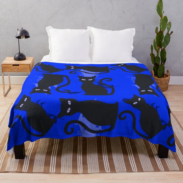 Item preview, Black Cat Pattern designed and sold by TotallyRetroArt.