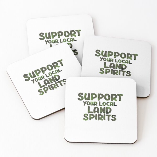 Item preview, Support your Local Land Spirits designed and sold by banaslabs.