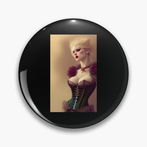 Item preview, Beautiful Blonde Vampire Lady Alluring Seductress Mesmerizing Artwork  Classic T-Shirt designed and sold by JimHardman.