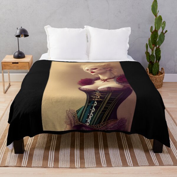 Item preview, Beautiful Blonde Vampire Lady Alluring Seductress Mesmerizing Artwork  Classic T-Shirt designed and sold by JimHardman.