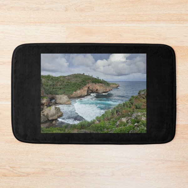 Item preview, Wavy rock lagoon beach Midodaren on Java, Indonesia. designed and sold by kall3bu.