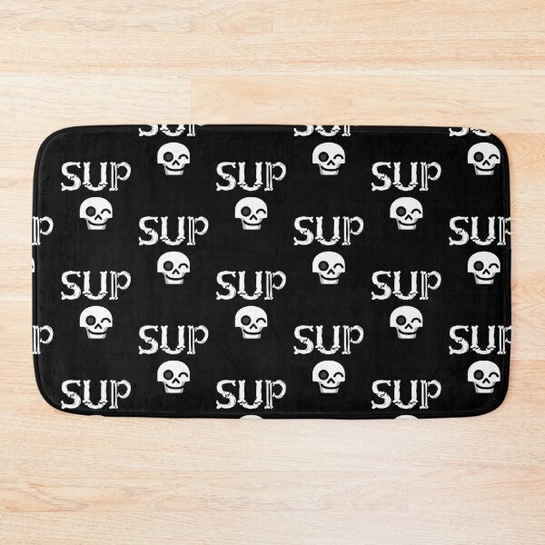 Item preview, Wink Skull Sup, Whatsup, wassup, bones designed and sold by hiunlimit.