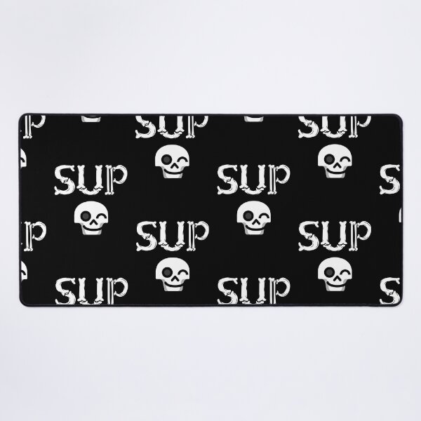 Item preview, Wink Skull Sup, Whatsup, wassup, bones designed and sold by hiunlimit.