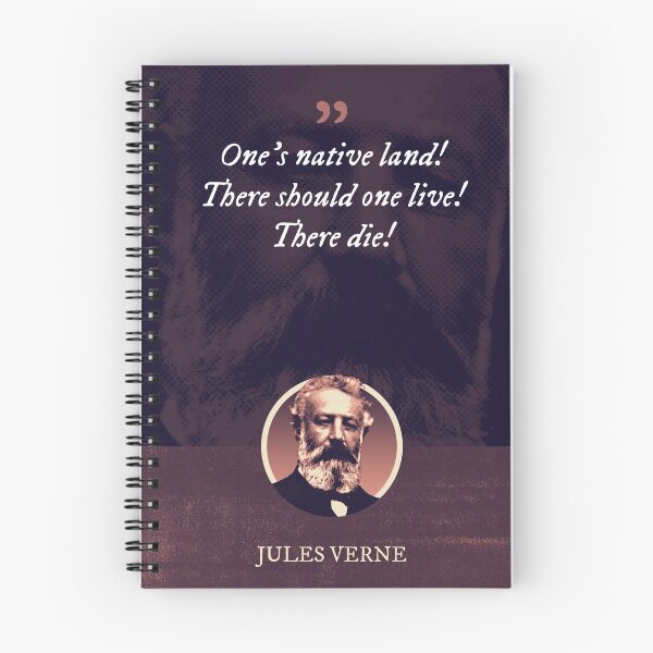 Item preview,  Jules Verne - One's native land! There should one live! There die! designed and sold by Syahrasi.