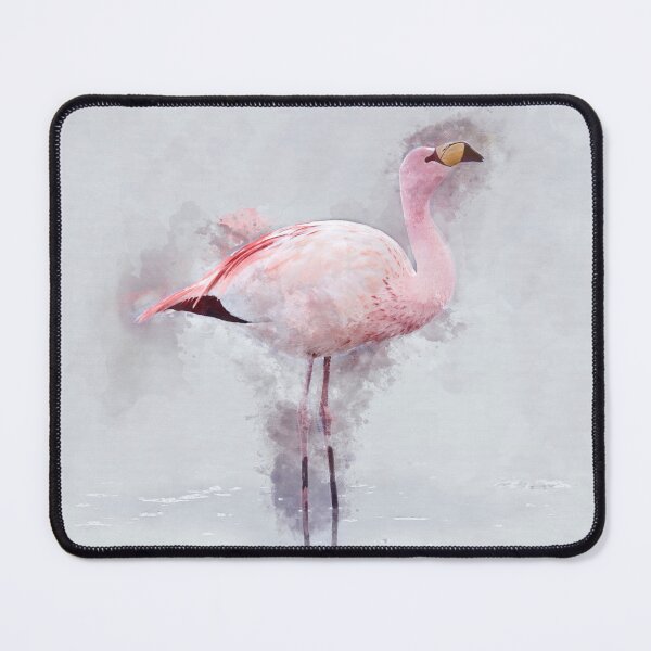 Item preview, Pink Flamingo Watercolor designed and sold by ChunkyDesign.