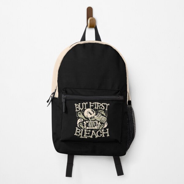 Item preview, But First Bleach Skeleton Drinking Monday by Tobe Fonseca designed and sold by Tobe Fonseca®.