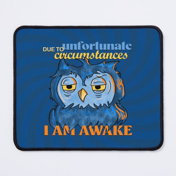 Item preview, I AM AWAKE OWL designed and sold by artcharm.