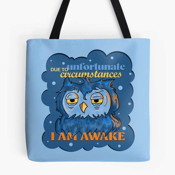 Item preview, I AM AWAKE OWL designed and sold by artcharm.