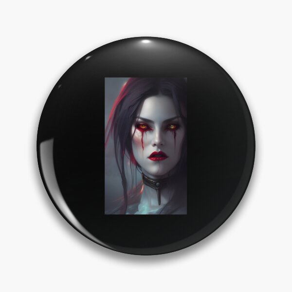 Item preview, Vampire Lady Seductress Crying Blood Art Alluring  Classic T-Shirt designed and sold by TraccSmith.