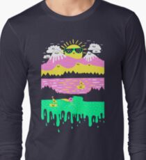 Happy Lake Long Sleeve T-Shirt