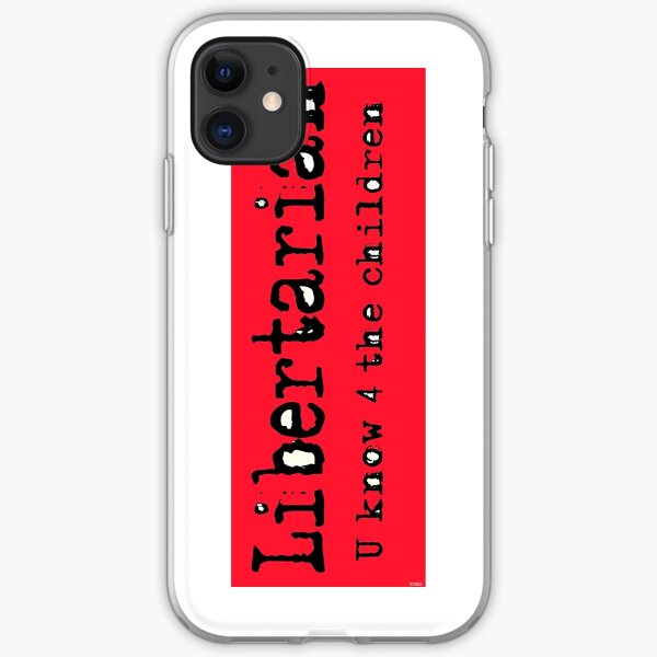 Libertarian 6 iPhone Soft Case