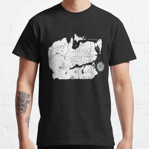 Thedas Map Classic T-Shirt