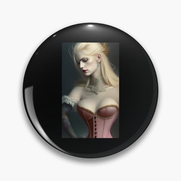 Item preview, Sexy Blonde Vampire Lady Alluring Seductress Beautiful Artwork  Classic T-Shirt designed and sold by JimHardman.