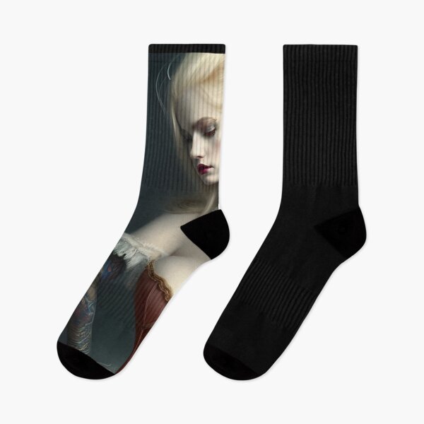 Item preview, Sexy Blonde Vampire Lady Alluring Seductress Beautiful Artwork  Classic T-Shirt designed and sold by JimHardman.