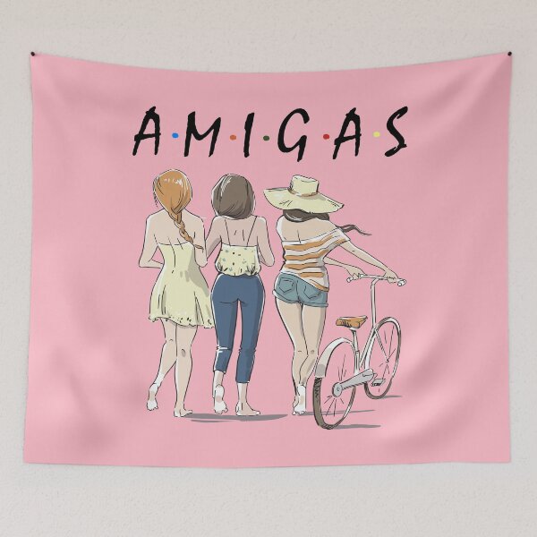 Item preview, AMIGAS designed and sold by Blended Designs ⭐⭐⭐⭐⭐.