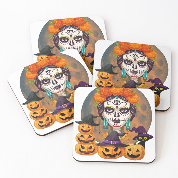 Item preview, Happy Halloween Witches designed and sold by INKZ Store.