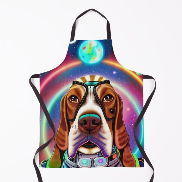 Item preview, Cadet #74 - Space Basset Hound, Dog Mom, Dog Dad designed and sold by Galactic Fur Baby Federation.
