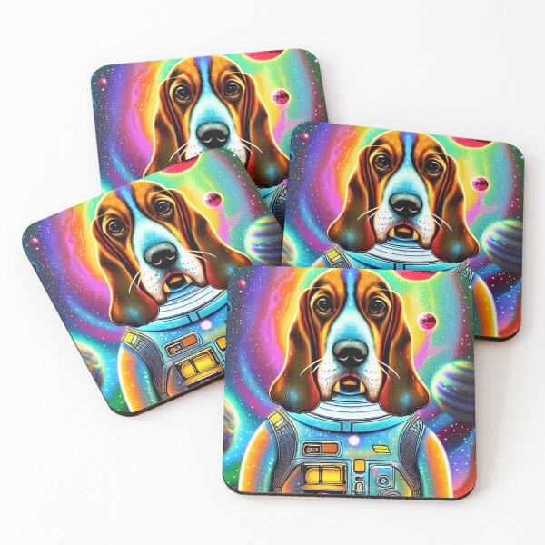 Item preview, Cadet #75 - Galactic Basset Hound, Gift for Dog Lovers designed and sold by Galactic Fur Baby Federation.