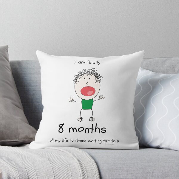 Item preview, I am finally 8 months old  designed and sold by OutdoorDonkey.