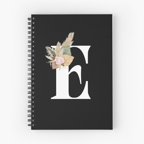 Item preview, letter e floral designed and sold by LU NA.