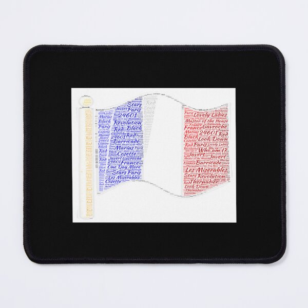 Item preview, Les Miserables Word Cloud designed and sold by oliviatzk.