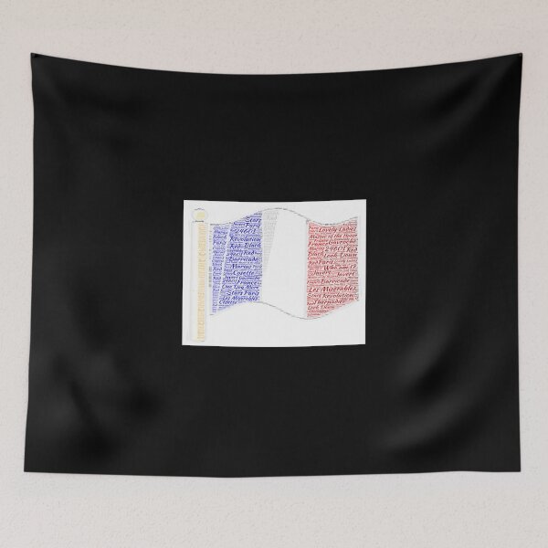 Item preview, Les Miserables Word Cloud designed and sold by oliviatzk.