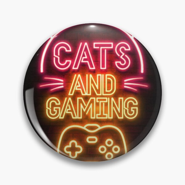 Item preview, cats and gaming designed and sold by MoodExtra.