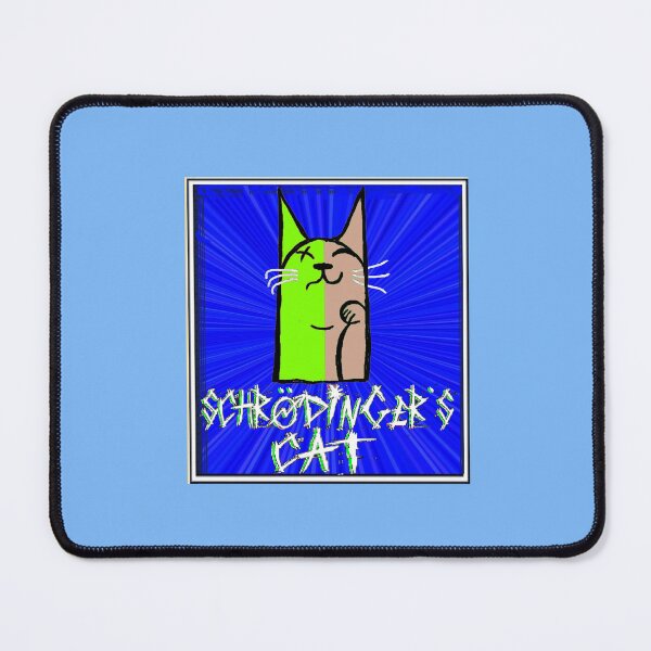 Item preview, Schrodingers Cat Graffiti Tattoo 2 designed and sold by LowEndGraphics.