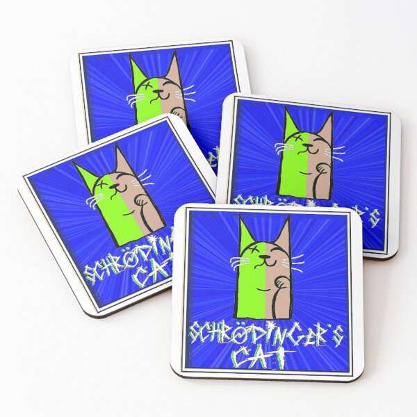Item preview, Schrodingers Cat Graffiti Tattoo 2 designed and sold by LowEndGraphics.