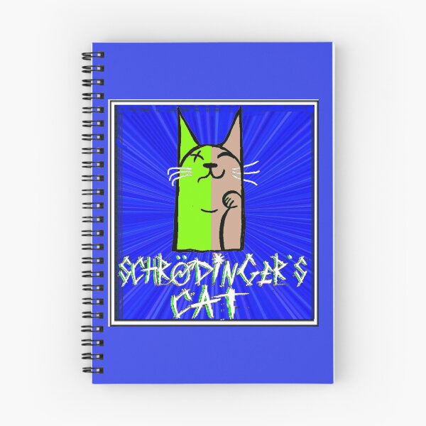 Item preview, Schrodingers Cat Graffiti Tattoo 2 designed and sold by LowEndGraphics.