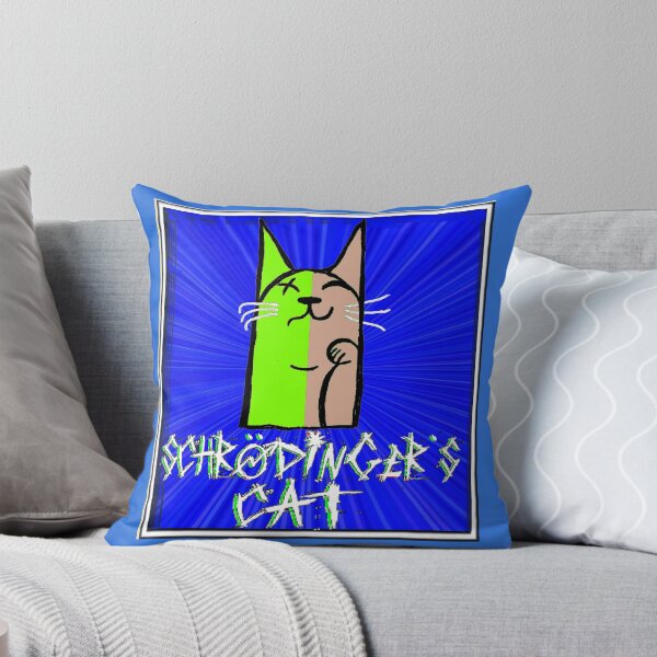 Item preview, Schrodingers Cat Graffiti Tattoo 2 designed and sold by LowEndGraphics.
