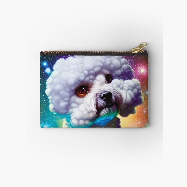 Item preview, Cadet #77 - Galactic Cloud Bichon Frise designed and sold by Galactic Fur Baby Federation.