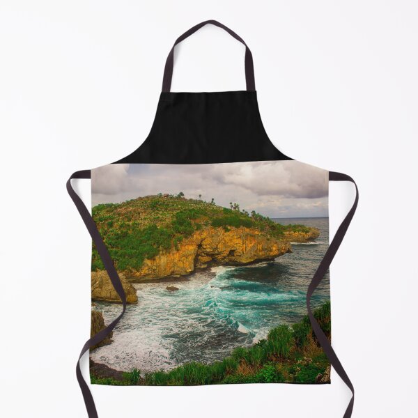 Item preview, Wavy rock lagoon beach Midodaren on Java, Indonesia. designed and sold by kall3bu.
