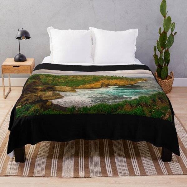 Item preview, Wavy rock lagoon beach Midodaren on Java, Indonesia. designed and sold by kall3bu.