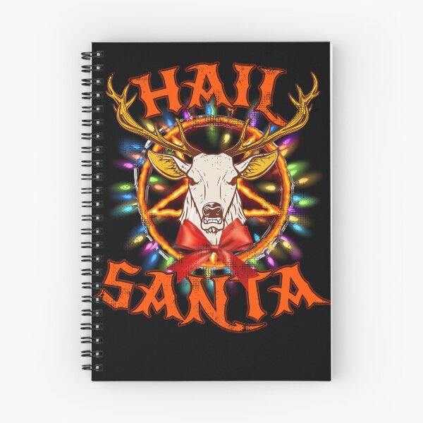 Item preview, Hail Santa Sweatshirt - Christmas Goth Sleigher designed and sold by BailenHamlet.