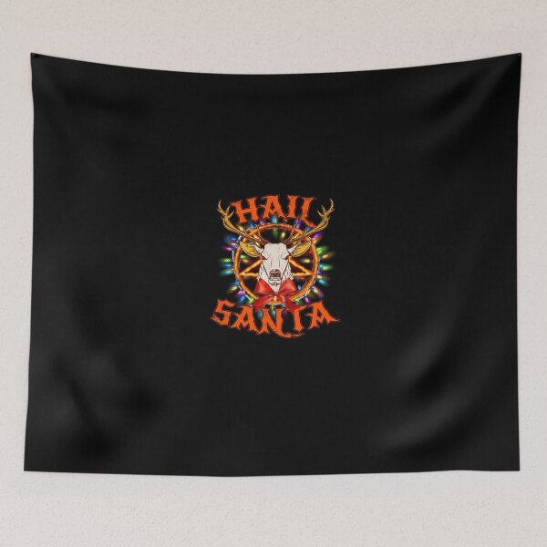 Item preview, Hail Santa Sweatshirt - Christmas Goth Sleigher designed and sold by BailenHamlet.